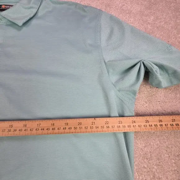 Callaway Opt Dri Performance Golf Polo Lot (2) Mens XL Blue Lightweight Stretch - Picture 11 of 13